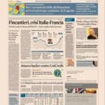 prime pagine sole 24 ore