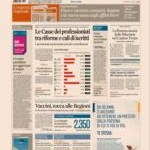 prime pagine sole 24 ore