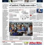 prime pagine corriere della sera