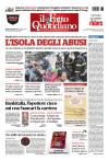 prime pagine fatto quotidiano