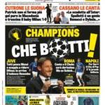 prime pagine gazzetta dello sport