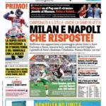 prime pagine gazzetta dello sport