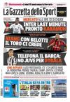 prime pagine gazzetta dello sport