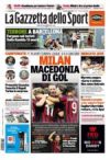 prime pagine gazzetta dello sport