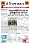 prime pagine il giornale