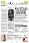 prime pagine il giornale