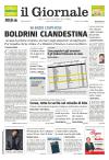 prime pagine il giornale