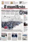 prime pagine il manifesto