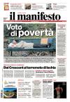 prime pagine il manifesto