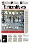 prime pagine il manifesto