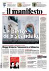 prime pagine il manifesto