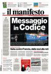 prime pagine il manifesto