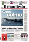 prime pagine il manifesto