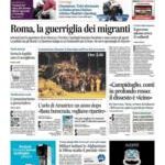 prime pagine il messaggero