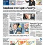 prime pagine il messaggero