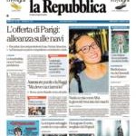 prime pagine la repubblica