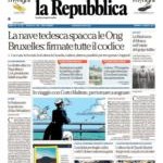 prime pagine la repubblica