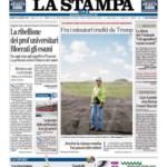 prime pagine la stampa