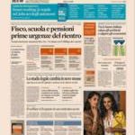 prime pagine sole 24 ore