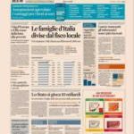 prime pagine sole 24 ore