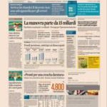 prime pagine sole 24 ore