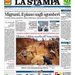 prime pagine la stampa