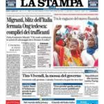 prime pagine la stampa