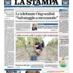 prime pagine la stampa