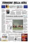 prime pagine corriere della sera