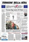 prime pagine corriere della sera