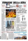 prime pagine corriere della sera