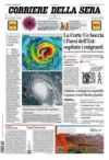 prime pagine corriere della sera