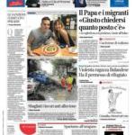 prime pagine corriere della sera