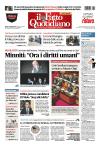 prime pagine fatto quotidiano