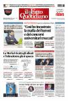 prime pagine fatto quotidiano