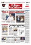 prime pagine fatto quotidiano