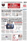 prime pagine fatto quotidiano