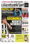 prime pagine gazzetta dello sport