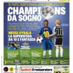 prime pagine gazzetta dello sport