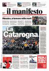 prime pagine il manifesto