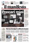 prime pagine il manifesto