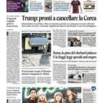 prime pagine il messaggero