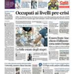 prime pagine il messaggero