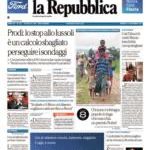 prime pagine la repubblica