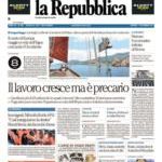 prime pagine la repubblica