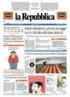 prime pagine la repubblica