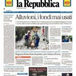 prime pagine la repubblica