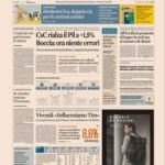 prime pagine sole 24 ore