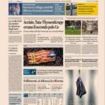 prime pagine sole 24 ore