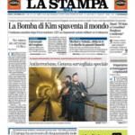 prime pagine la stampa